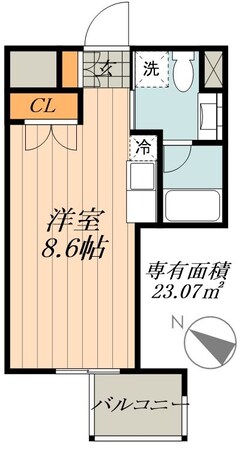 Ｃｏｍｆｏｒｔ金山の物件間取画像